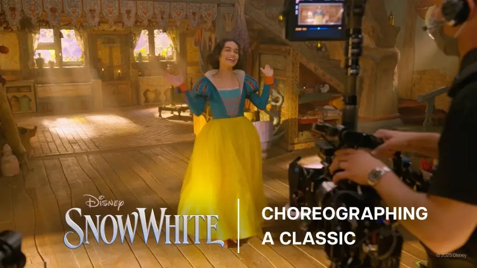 Video for the film Disney's Snow White — Choreographing A Classic