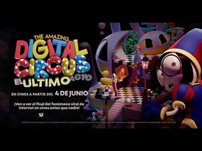 Video for the film The Amazing Digital Circus: The Last Act — Tráiler