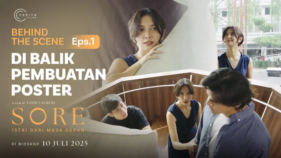 Video for the film Sore: A Wife from the Future — Behind The Scene Poster Film SORE
