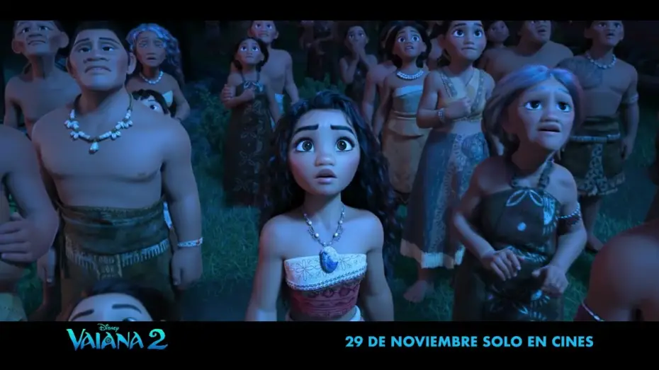 Video for the film Moana 2 — Anuncio: 'Desde el horizonte'