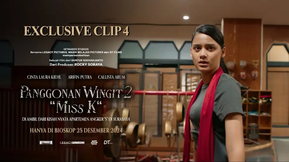 Video for the film The Haunted Apartment: "Miss K" — Exclusive Clip 4 Panggonan Wingit 2 "Miss K"