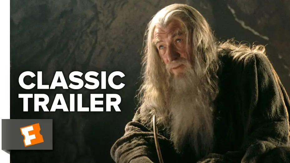 Video for the film The Lord of the Rings: The Fellowship of the Ring — Official Trailer #2