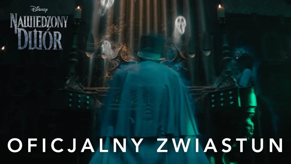 Video for the film Haunted Mansion — Nawiedzony dwór - zwiastun #2 [dubbing]