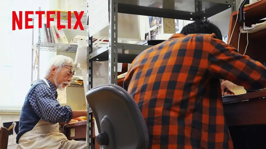 Video for the film Hayao Miyazaki and the Heron — The Gray Heron Comes to Life! - Clip