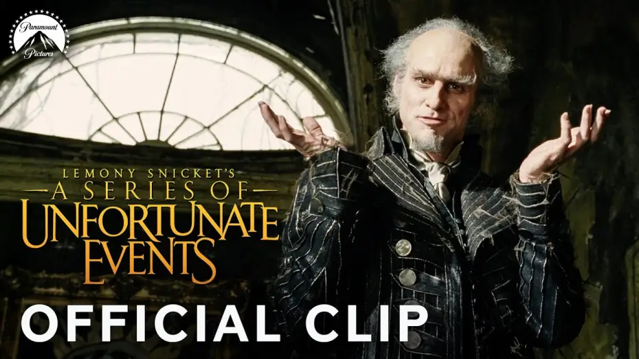 Video for the film Lemony Snicket's A Series of Unfortunate Events — Jim Carrey's Introduction as Count Olaf!