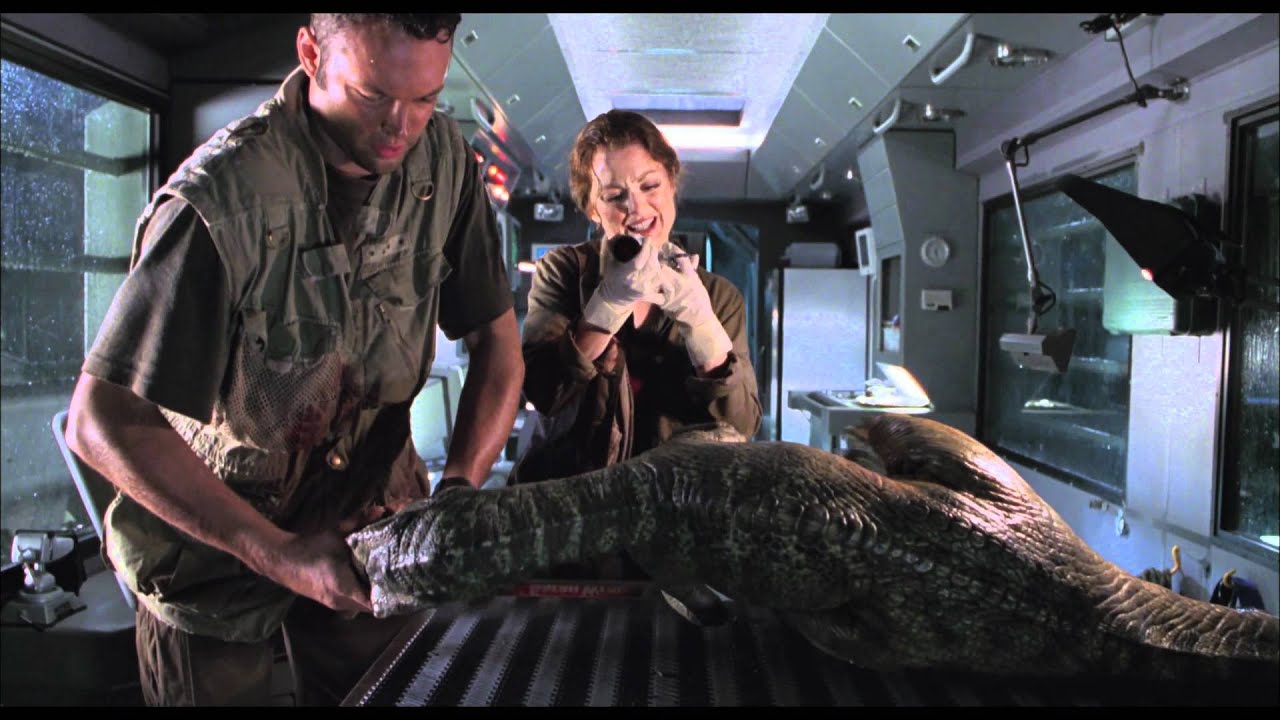 Video for the film The Lost World: Jurassic Park — The Baby T-Rex