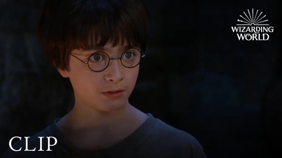 Video for the film Harry Potter and the Philosopher's Stone — "Yer a wizard, Harry"
