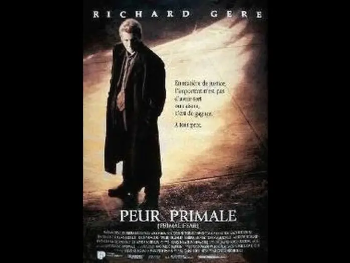 Video for the film Primal Fear — Peur primale