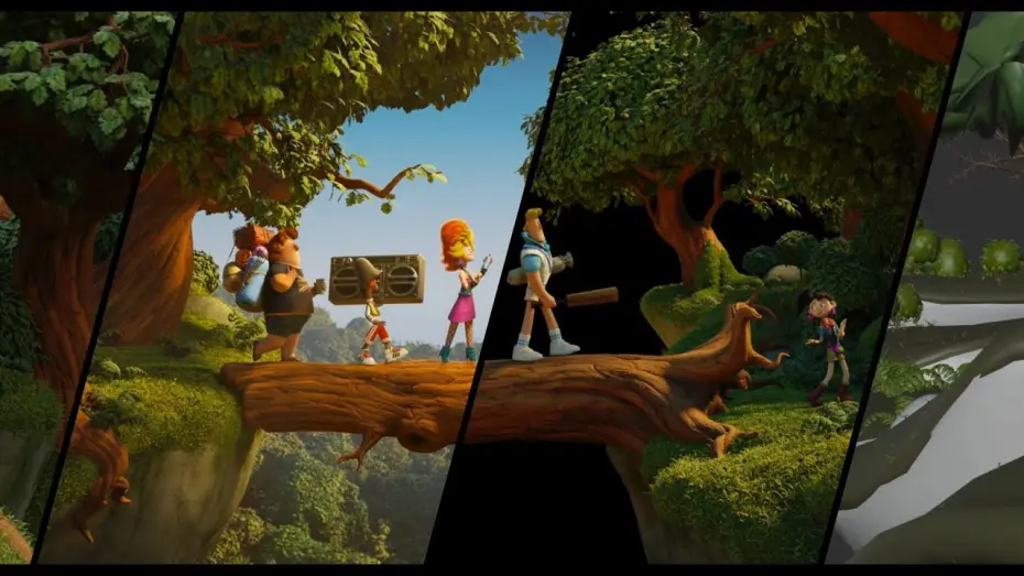 Video for the film Sprite Fright — BTS - Blender Open Movie Showreel