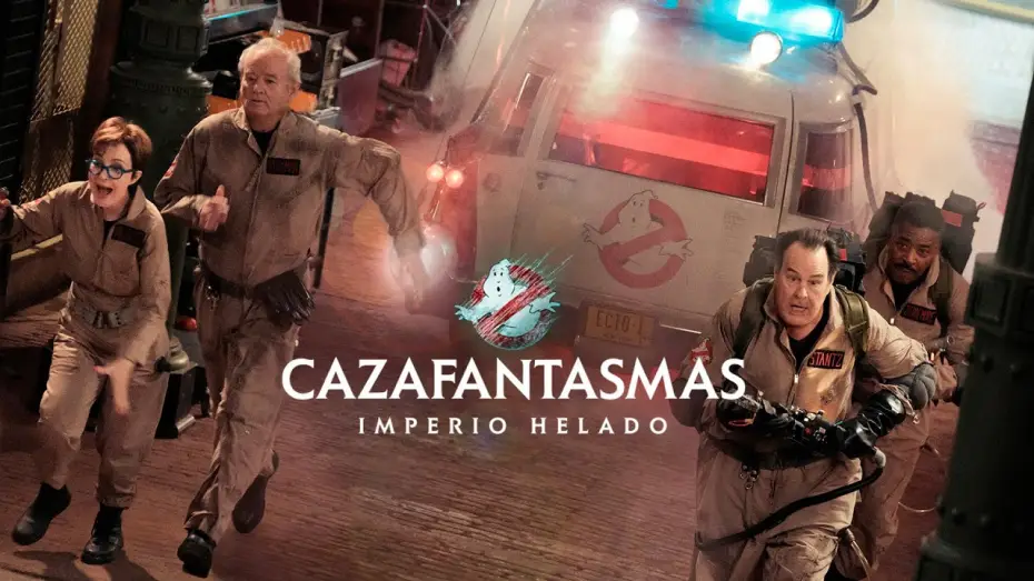 Video for the film Ghostbusters: Frozen Empire — Intentarán salvar Nueva York