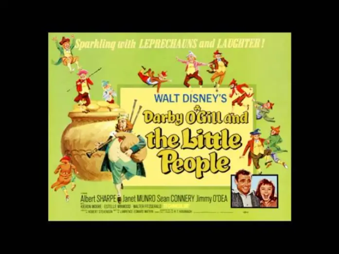 Video for the film Darby O'Gill and the Little People — Darby O'gill And The Little People - soundtrack ~ music by Oliver Wallace