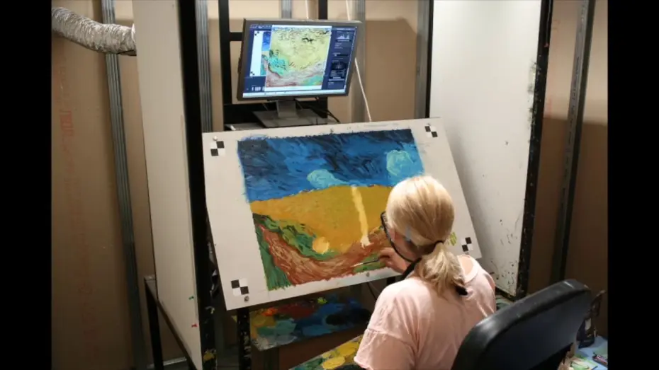 Video for the film Loving Vincent — Painting Timelapse
