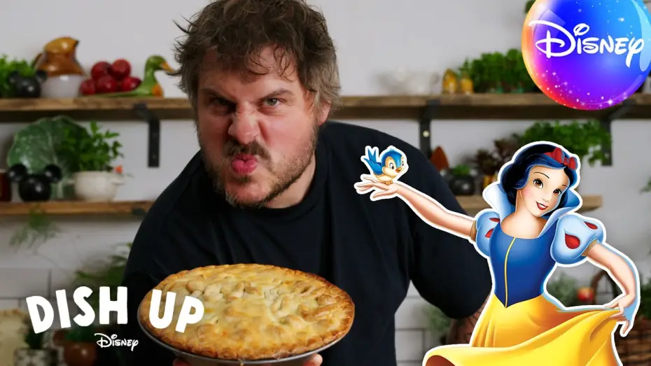 Video for the film Snow White and the Seven Dwarfs — Baking Snow White’s Gooseberry Pie | Dish Up Disney