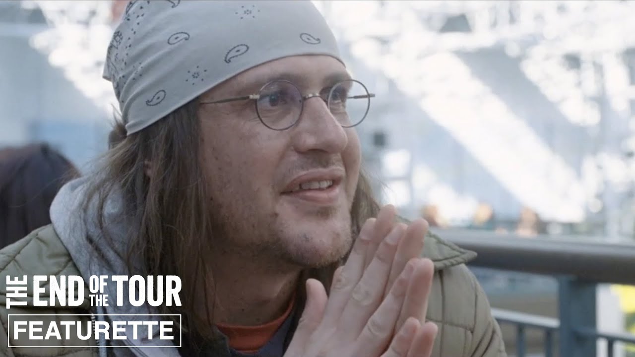 Video for the film The End of the Tour — Jason Segel as David Foster Wallace
