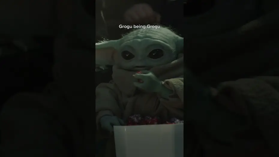 Video for the film The Mandalorian & Grogu — Grogu Being Grogu