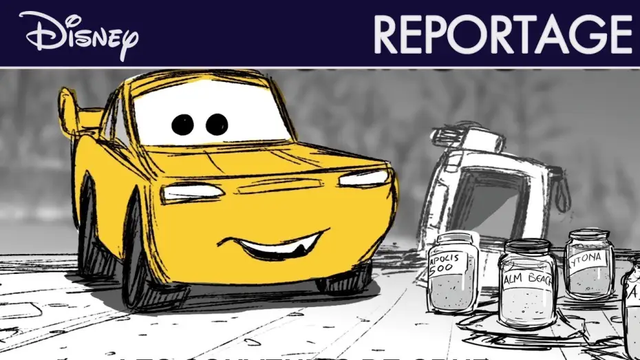 Video for the film Cars 3 — Cars 3 - Scène coupée : Souvenirs de Cruz