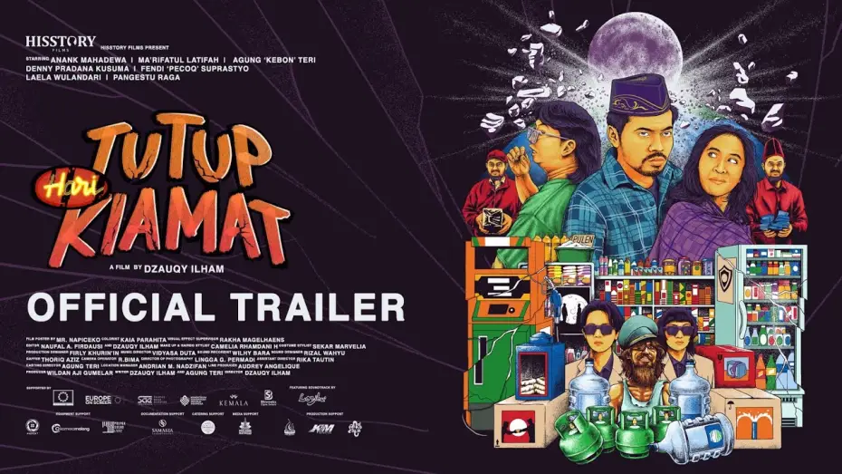 Video for the film Apocalypse Mart — TUTUP HARI KIAMAT (2025) | 4K Trailer | Hisstory Films