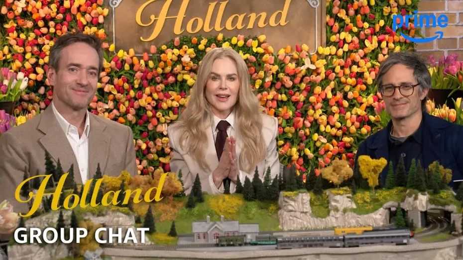 Video for the film Holland — Group Chat with Nicole Kidman, Matthew Macfadyen, and Gael García Bernal