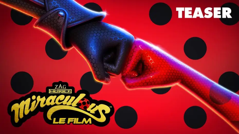 Video for the film Miraculous: Ladybug & Cat Noir, The Movie — Teaser Trailer