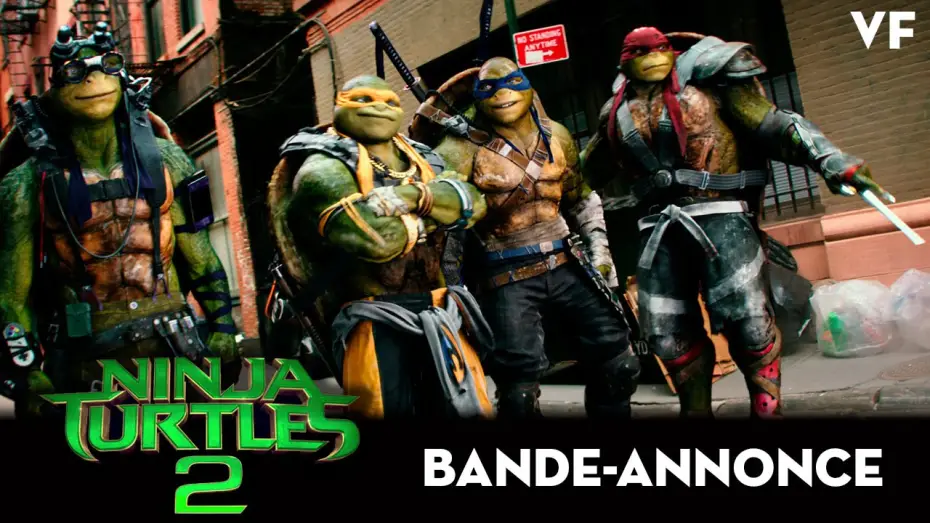 Video for the film Teenage Mutant Ninja Turtles: Out of the Shadows — NINJA TURTLES 2 - Bande Annonce VF