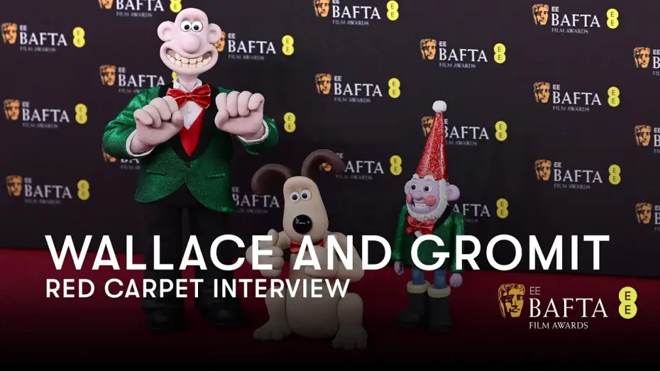 Video for the film Wallace & Gromit: Vengeance Most Fowl — "Are They To Scale?" - Wallace and Gromit Arrive At The Red Carpet | BAFTA Film Awards 2025