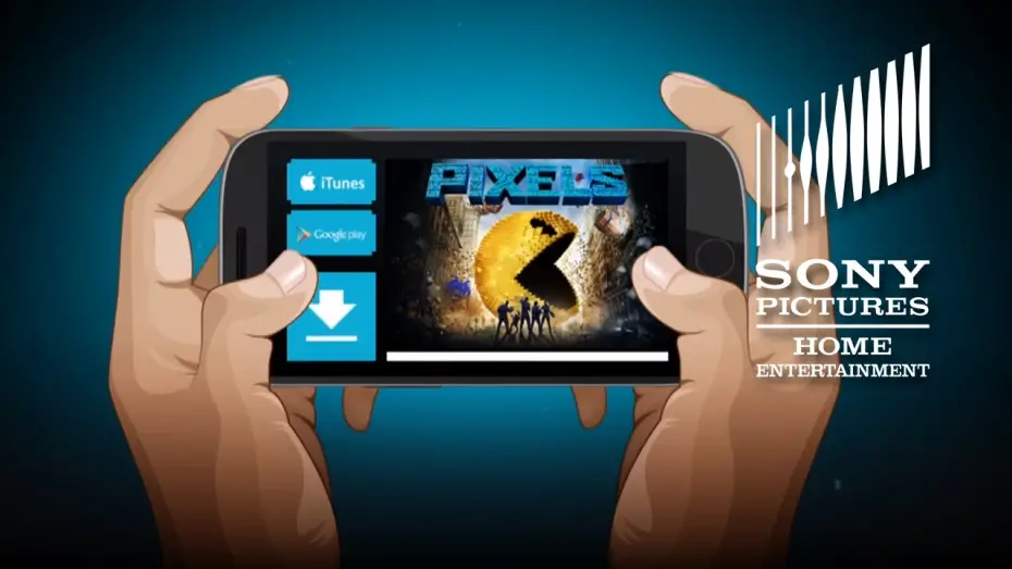 Video for the film Pixels — Play Along Pixels Game App!