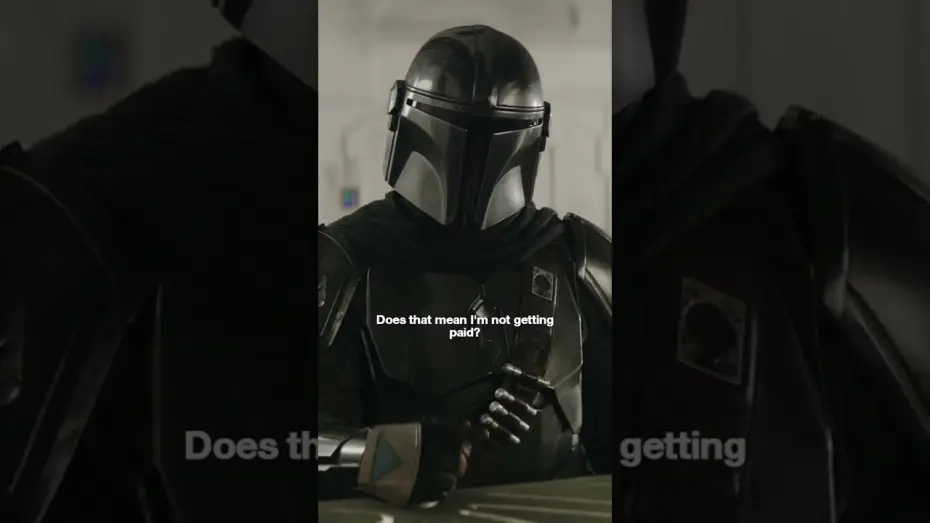 Video for the film The Mandalorian & Grogu — Paid