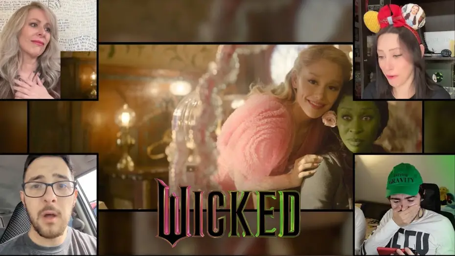 Video for the film Wicked — Trailer Reactions