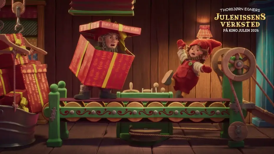 Video for the film Santa's Workshop — Thorbjørn Egners Julenisssens Verksted Teaser