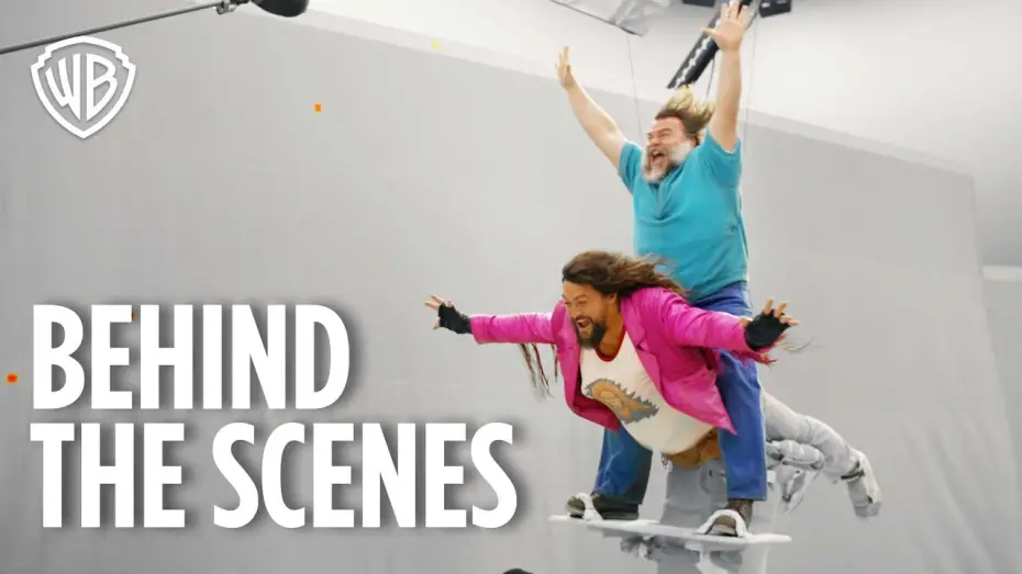 Video for the film Minecraft — Behind the Scenes: Pals Jack Black & Jason Momoa