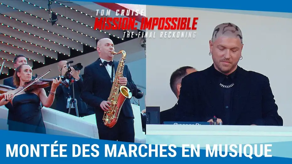 Video for the film Mission: Impossible 8 — Mission: Impossible - The Final Reckoning : La montée des marches en musique