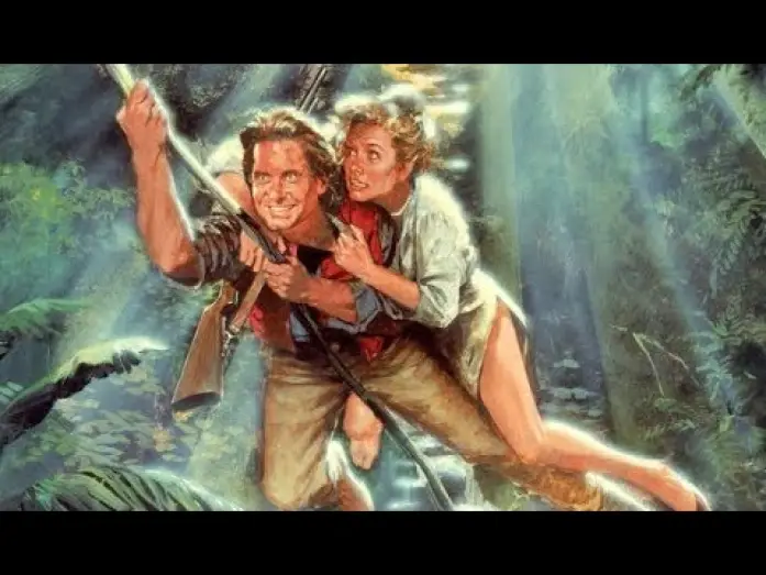 Video for the film Romancing the Stone — AUF DER JAGD NACH DEM GRÜNEN DIAMANTEN - Teaser Trailer (1984, German/Deutsch)