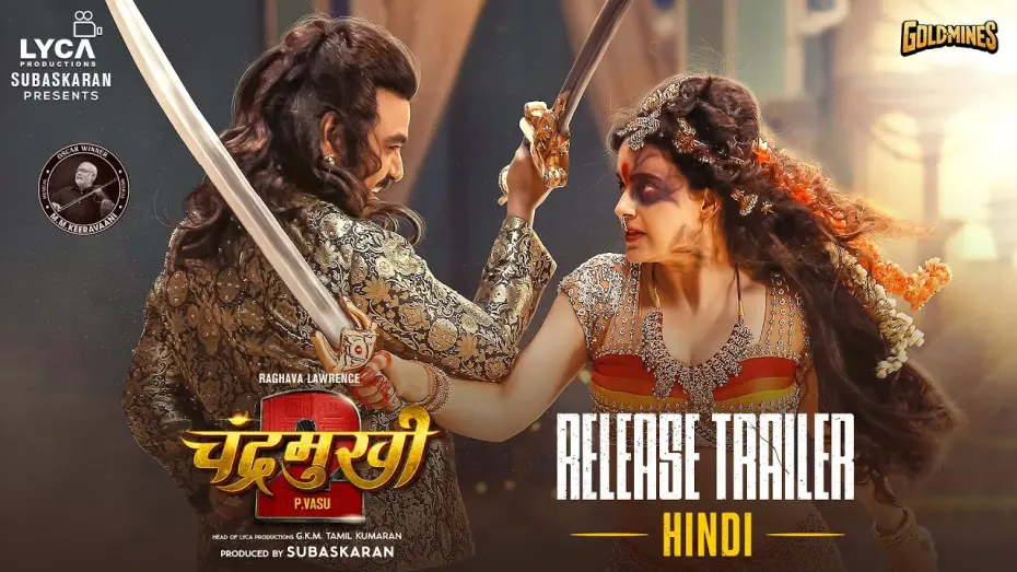 Video for the film Chandramukhi 2 — Chandramukhi 2 - Release Trailer (Hindi) | Raghava Lawrence, Kangana Ranaut | P Vasu