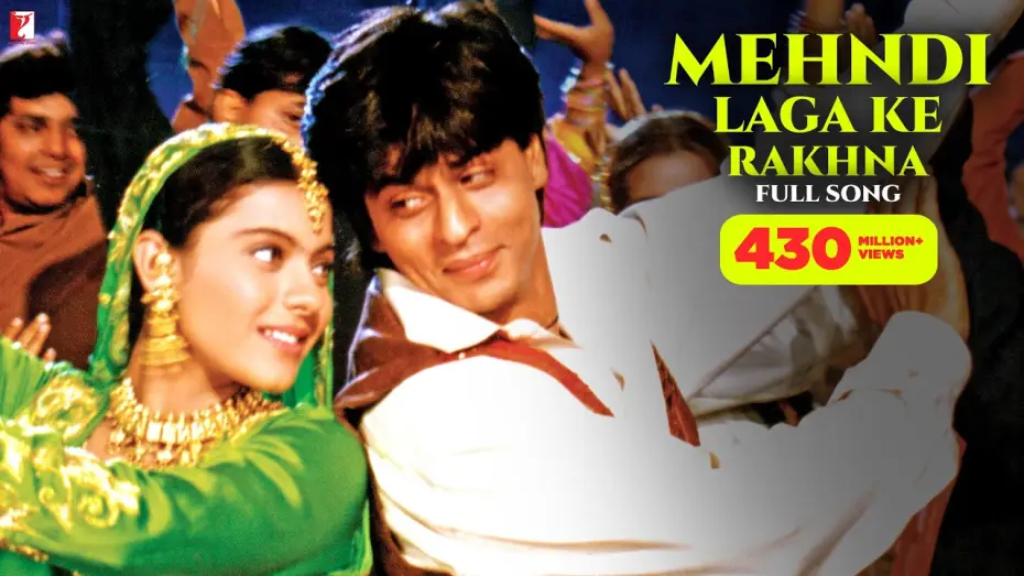 Video for the film Dilwale Dulhania Le Jayenge — Mehndi Laga Ke Rakhna Song | Dilwale Dulhania Le Jayenge | Shah Rukh Khan, Kajol | Lata, Udit | DDLJ