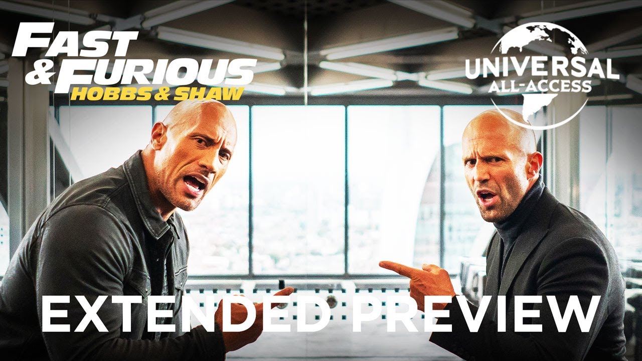 Video for the film Fast & Furious Presents: Hobbs & Shaw — A Shock to The System Extended Preview