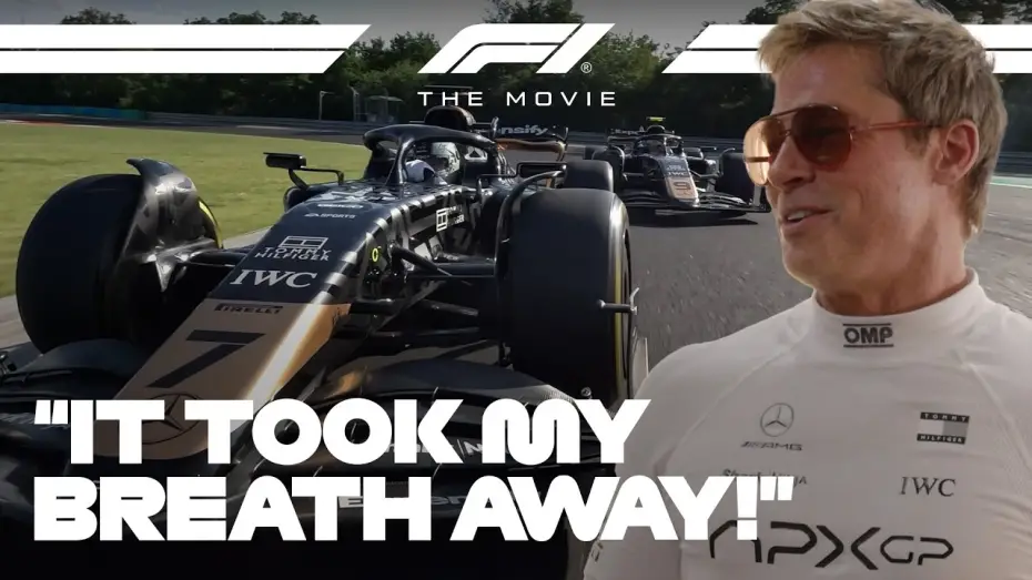 Video for the film F1 — Behind the Scenes with Brad Pitt - Exclusive Interview