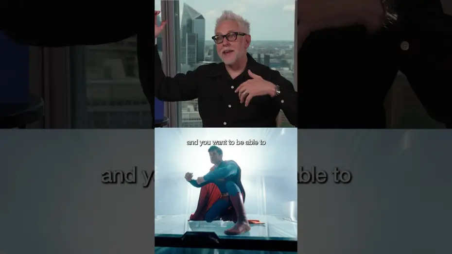 Video for the film Superman: Legacy — James Gunn on why Superman needs to be seen on the biggest screen possible
