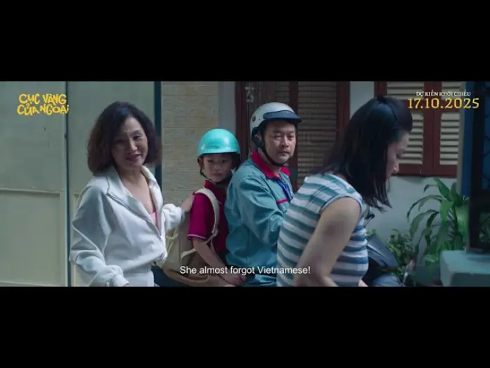 Video for the film My Little Grandma — CỤC VÀNG CỦA NGOẠI - OFFICIAL TEASER | DKKC: 17.10.2025