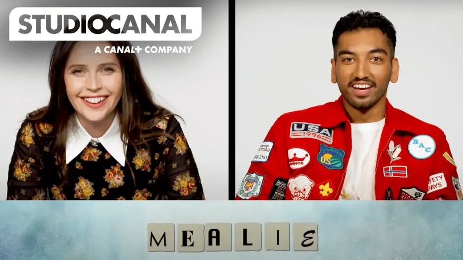 Video for the film The Last Letter from Your Lover — Felicity Jones and Nabhaan Rizwan Unscramble Anagrams
