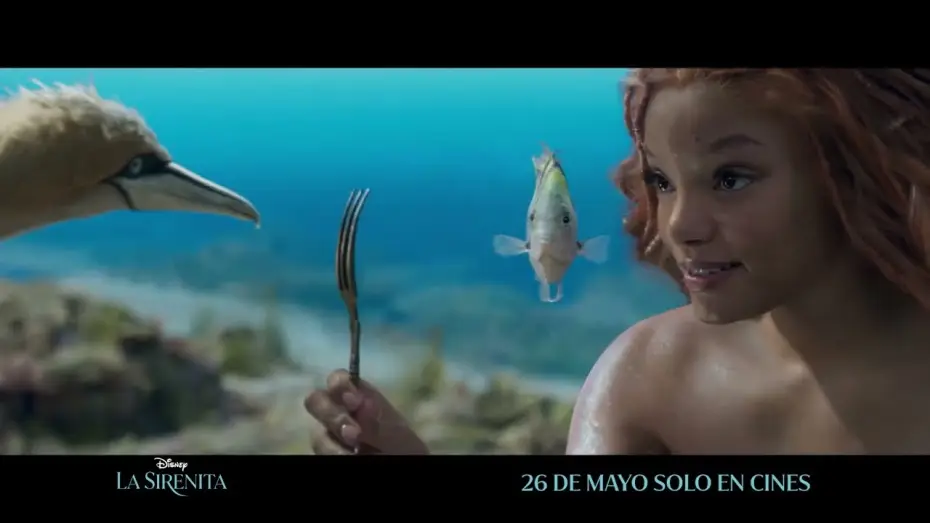 Video for the film The Little Mermaid — Anuncio: 'Un tesoro'