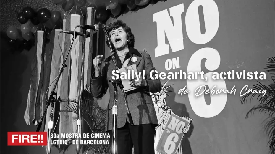 Video for the film Sally! — SALLY! [GEARHART, ACTIVISTA] | Deborah Craig | Tráiler | FIRE!! 2025