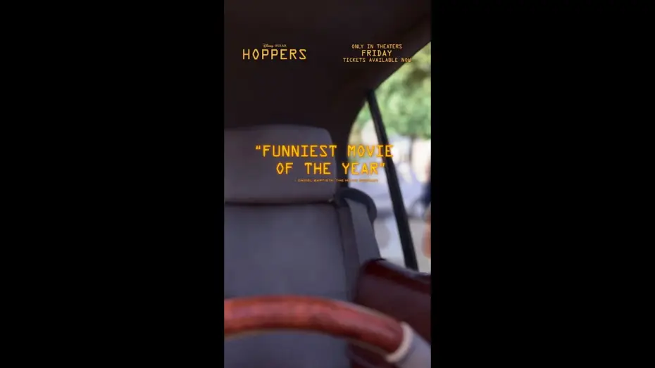 Video for the film Hoppers — See Pixar’s funniest movie ever