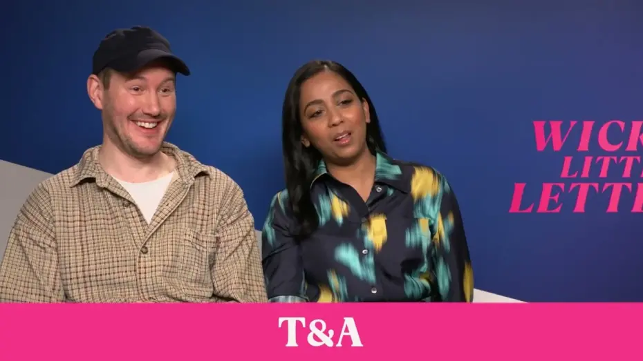 Video for the film Wicked Little Letters — WTAF? DILLIGAF? Anjana Vasan and Jonny Sweet guess famous swear word abbreviations
