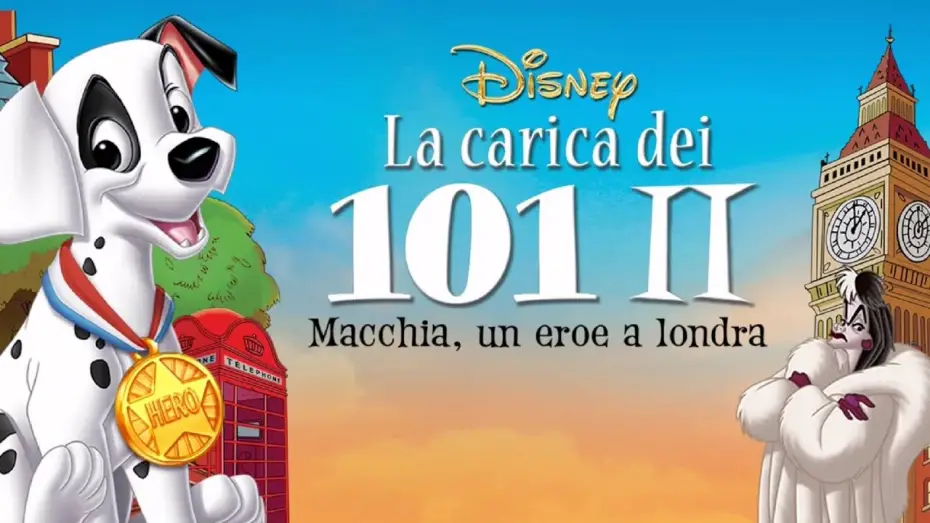 Video for the film 101 Dalmatians II: Patch's London Adventure — La carica dei 101 II - Macchia, un eroe a Londra (film 2002) TRAILER ITALIANO
