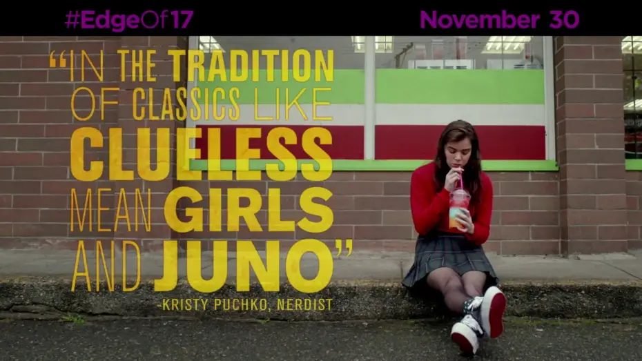 Video for the film The Edge of Seventeen — 'THANK GOD' TV SPOT