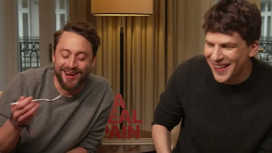 Video for the film A Real Pain — The Cast of A Real Pain Rate Pickles