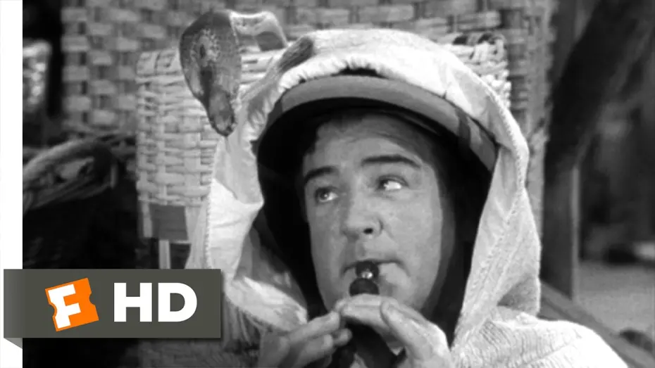 Video for the film Abbott and Costello Meet the Mummy — Abbott and Costello Meet the Mummy (1955) - Snake Charmer Scene (2/10) | Movieclips