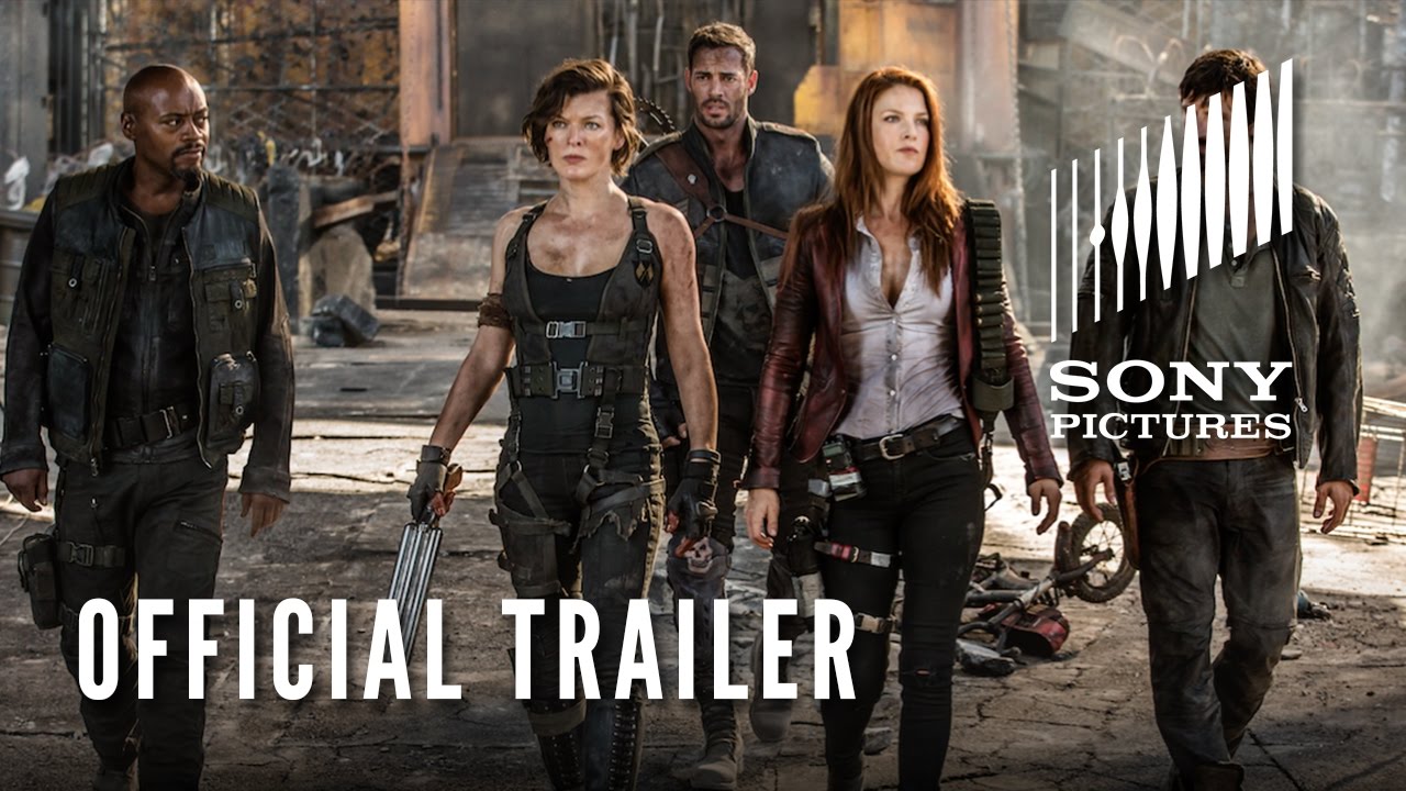 Video for the film Resident Evil: The Final Chapter — RESIDENT EVIL: THE FINAL CHAPTER - Official Trailer (HD)