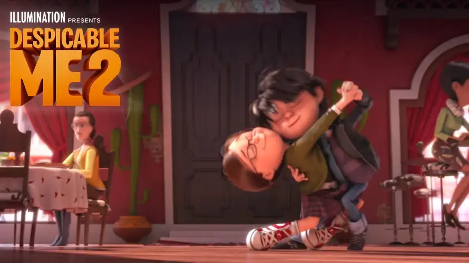 Video for the film Despicable Me 2 — TV Spot: "Two Weeks in a Row!"