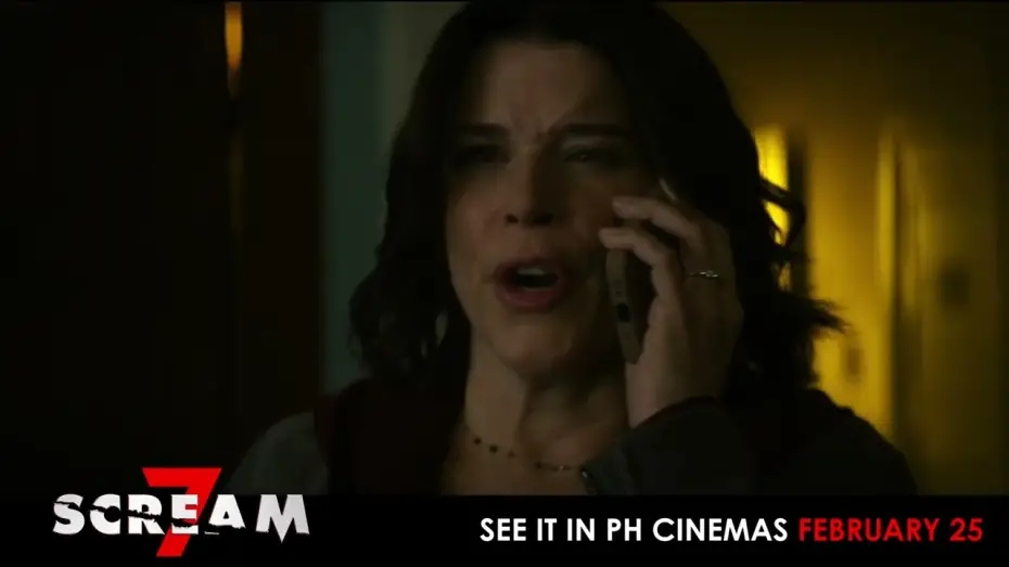 Video for the film Scream 7 — I’m closer than you think, Sidney.